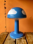Lampada vintage IKEA a nuvola Skojig blu Henrik Preutz