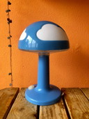 Lampada vintage IKEA a nuvola Skojig blu Henrik Preutz