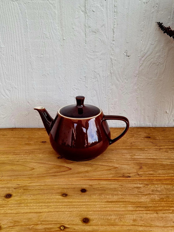 Image 1 of 60's Brown Coffee Pot