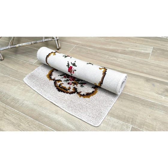 Image 1 of Vintage pure wool rug, 1970