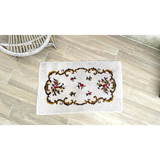 Image 1 of Vintage pure wool rug, 1970