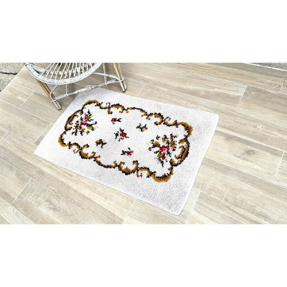 Image 1 of Vintage pure wool rug, 1970