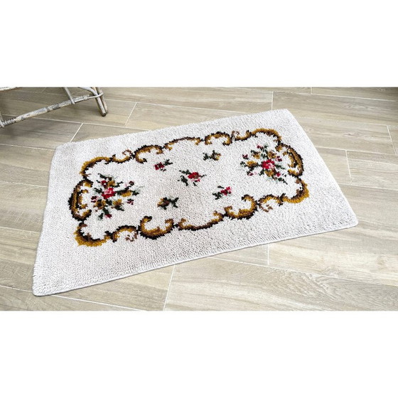 Image 1 of Vintage pure wool rug, 1970