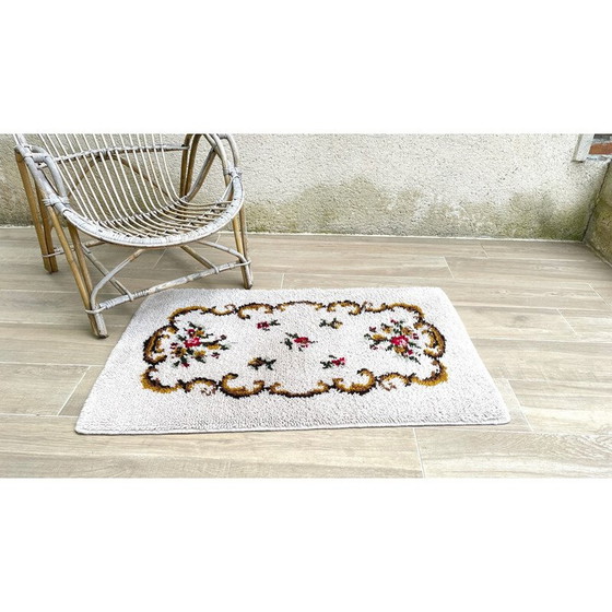 Image 1 of Vintage pure wool rug, 1970