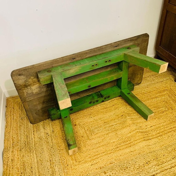 Image 1 of Tavolino da caffè in legno d'epoca