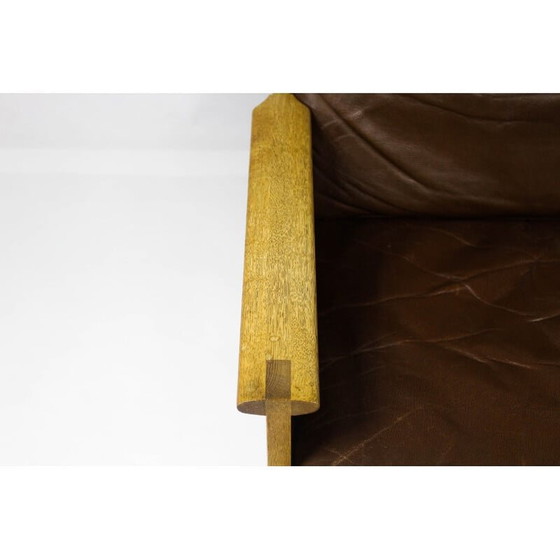 Image 1 of Capella High Back Leather Lounge Chair by Illum Wikkelsø - 1960s
