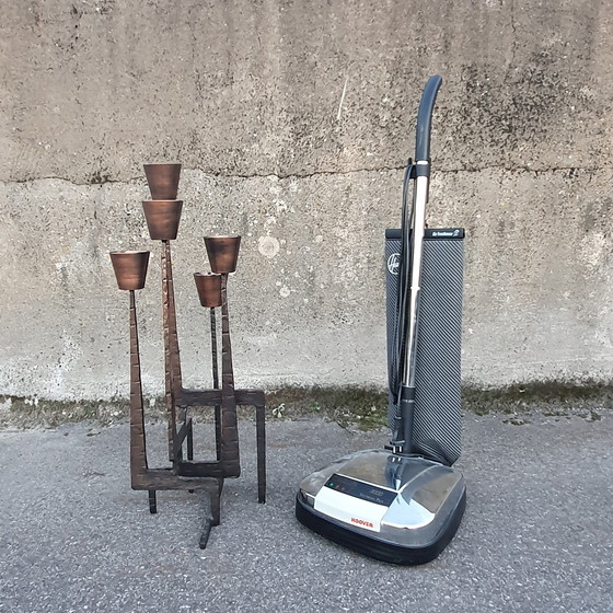 Image 1 of Brutalist metal XL candlestick