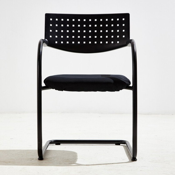 Image 1 of Vintage metal and plastic armchairs by Antonio Citterio for Vitra, 1992