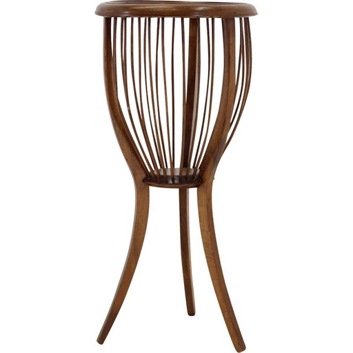 Jardinera vintage de madera curvada de haya, Checoslovaquia