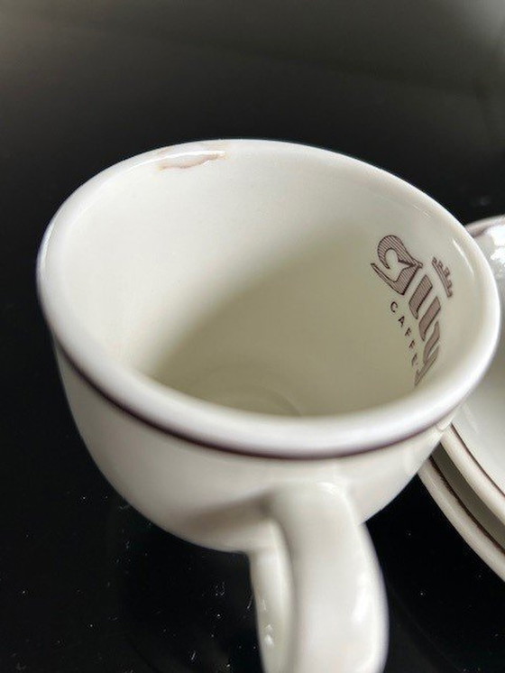 Image 1 of 2x Illy Coffee Cups