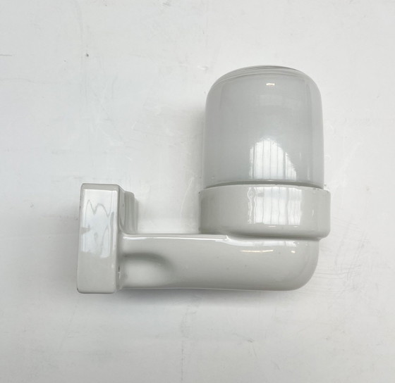 Image 1 of Porcelain Wall Lamp From Lindner, 1950'S