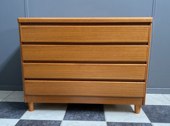 Image 1 of Teak chest of drawers Scan-Flex Denmark