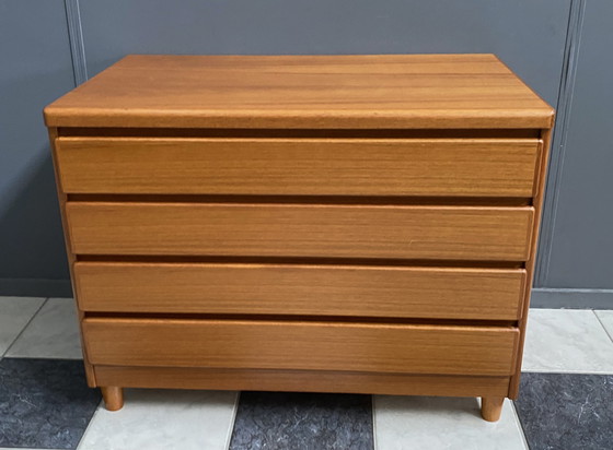 Image 1 of Teak chest of drawers Scan-Flex Denmark