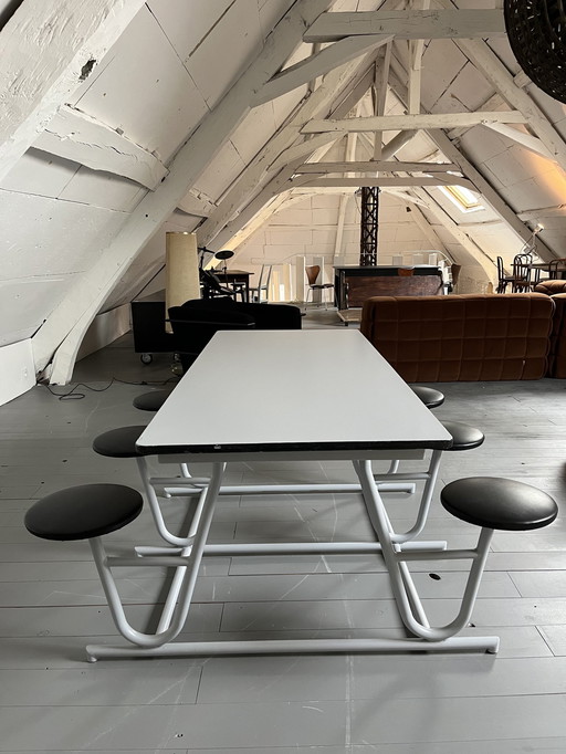 Refectory Table And Stools