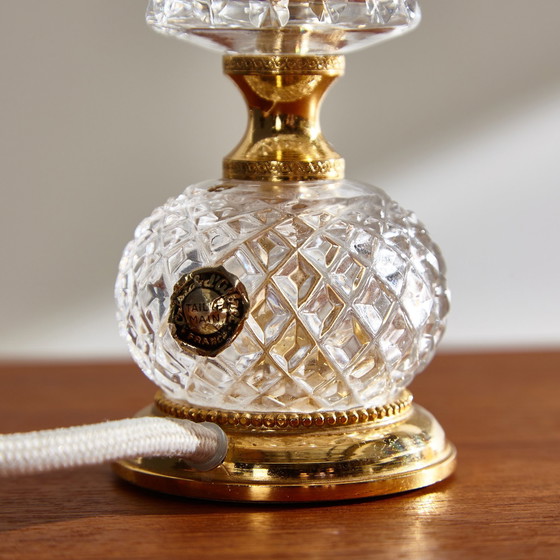 Image 1 of Lampada da tavolo in cristallo francese Mk9321