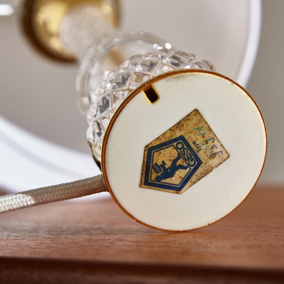 Image 1 of Lampada da tavolo in cristallo francese Mk9321