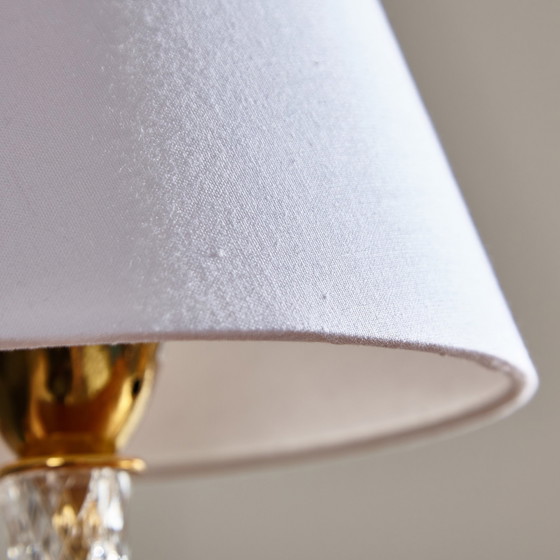Image 1 of Lampada da tavolo in cristallo francese Mk9321