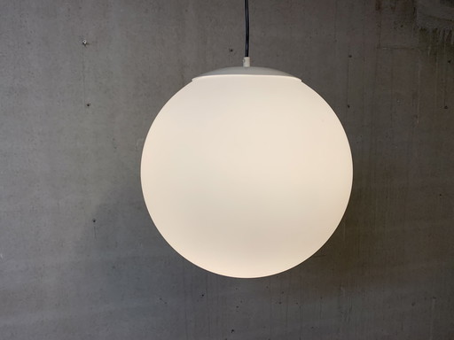 Xxl Opal White Bulb 40 Cm Glass Hut Limburg