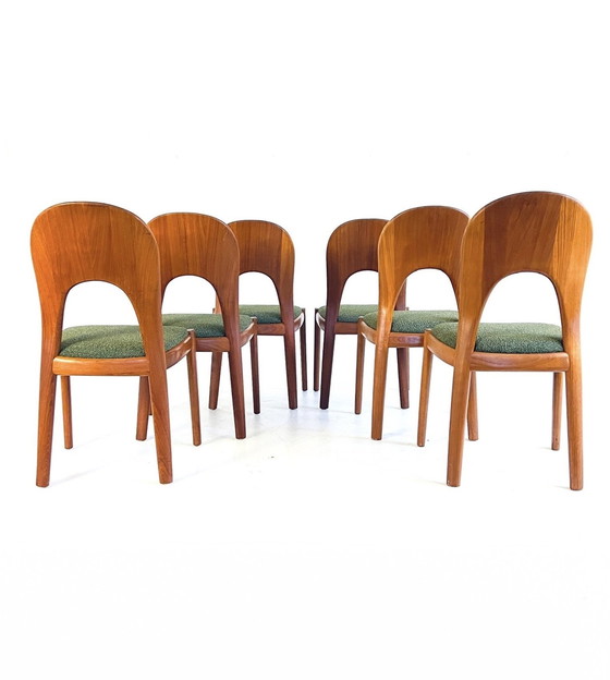 Image 1 of 6X Restored Morten Chair, Niels Koefoed