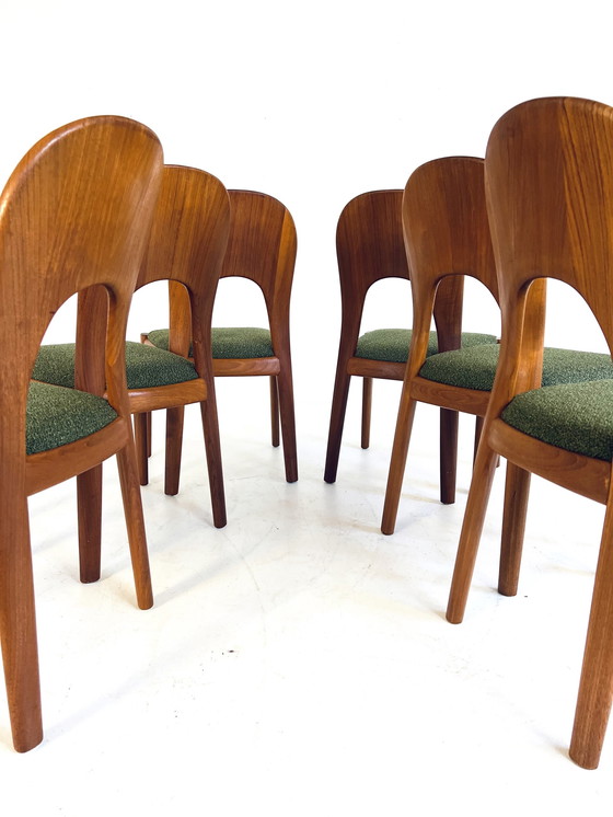 Image 1 of 6X Restored Morten Chair, Niels Koefoed