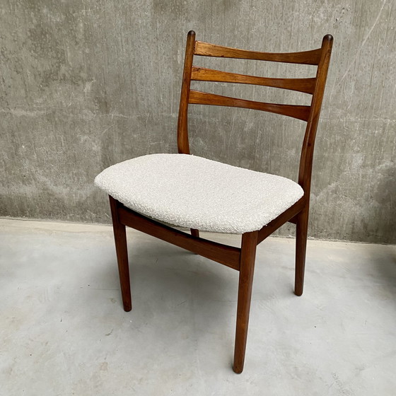 Image 1 of 4 x Topform vintage rosewood dining chairs 1970