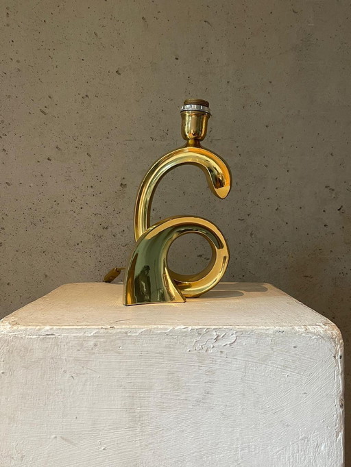 Lampada vintage in ottone di Regina