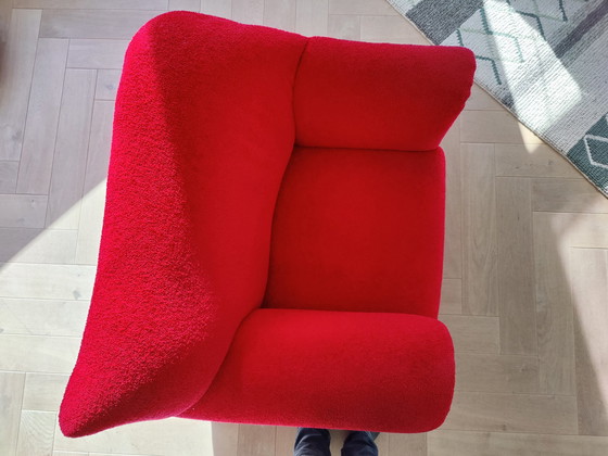 Image 1 of Bretz Red Gaudi Armchair