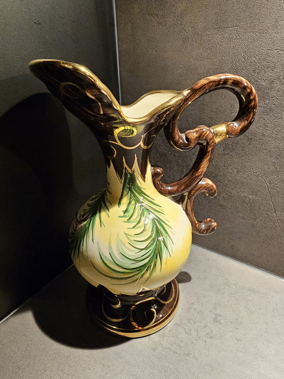 Image 1 of Set Hubert Bequet, vaso e zoccolo