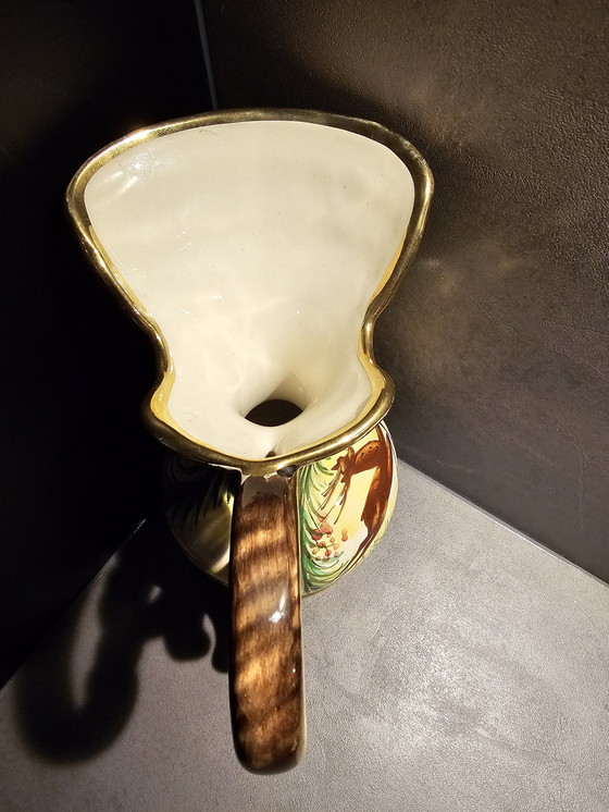 Image 1 of Set Hubert Bequet, vaso e zoccolo