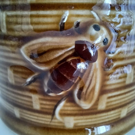 Honey jar. Ceramic. Mid - Century.