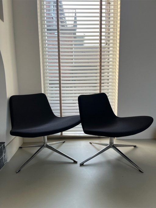 2x Hay Ray swivel chair