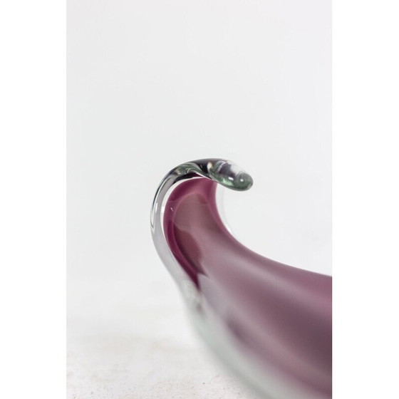 Image 1 of Vintage glass bowl by Paul Kedelv, 1960