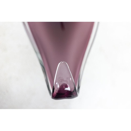 Image 1 of Vintage glass bowl by Paul Kedelv, 1960