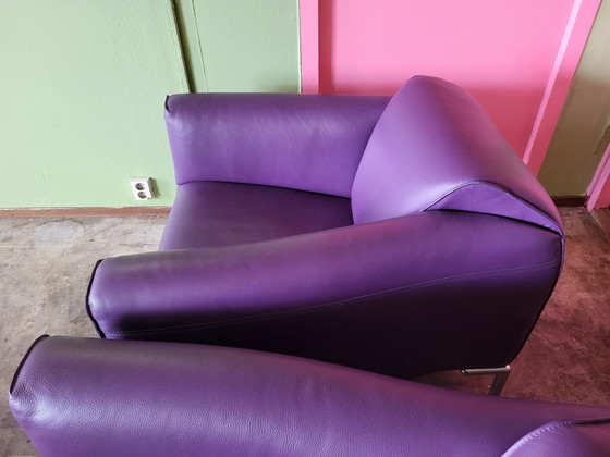 Image 1 of 2x Bert Plantagie Monty armchairs