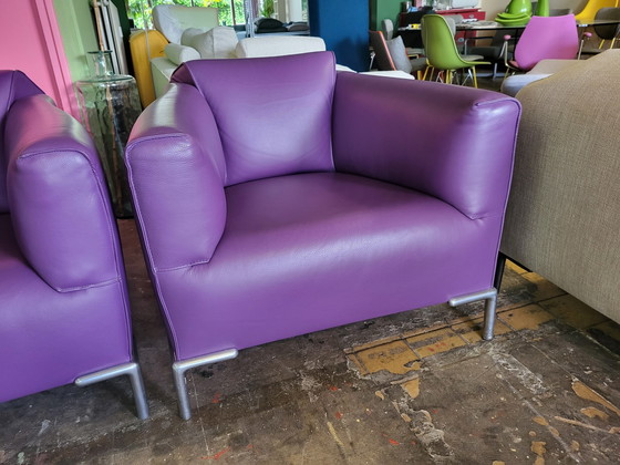 Image 1 of 2x Bert Plantagie Monty armchairs