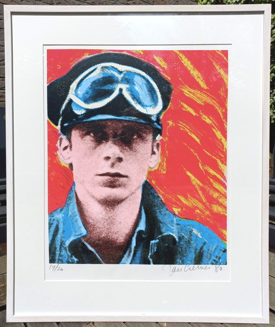 Image 1 of Jan Cremer - I, Jan Cremer, Screenprint (Neatly Framed)