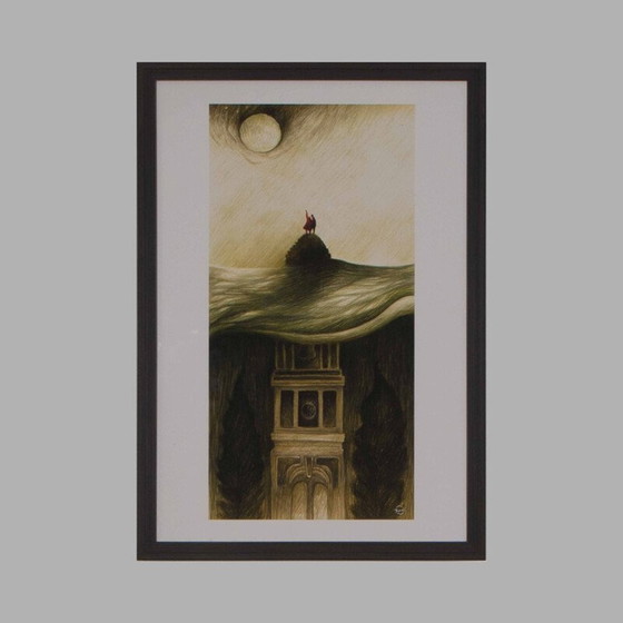 Image 1 of Painting "Future Foundations" by Gabriele Bonelli, Italy 2018