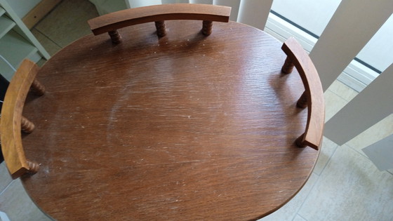 Image 1 of Classic Plant Table, Side Table With Drawer