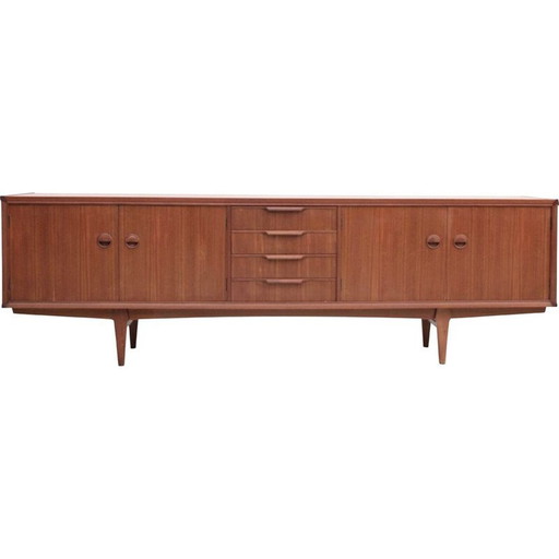 Vintage teak sideboard by Marten Franckena de PDT-250 fore Fristho
