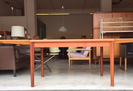 Image 1 of AM Møbler table Henning Kjaernulf dining table