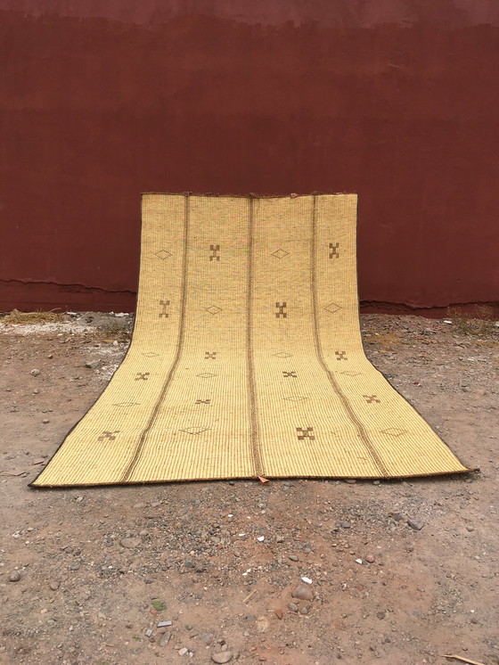 Image 1 of Mauritanian mat Touareg carpet 4.40X 2.53 M