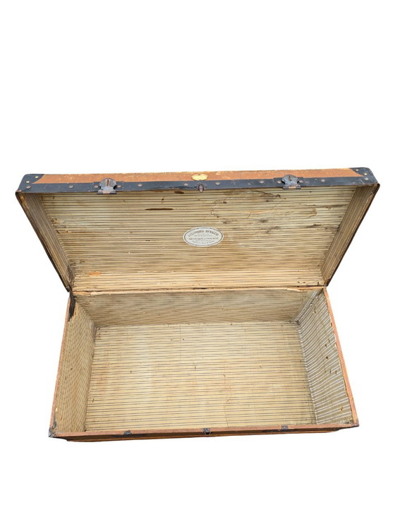 Image 1 of Antique Travel Trunk