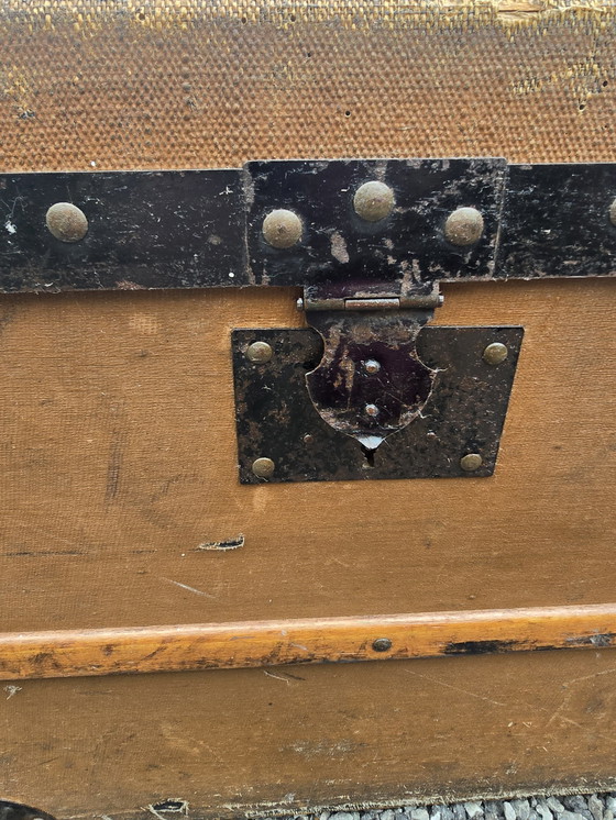 Image 1 of Antique Travel Trunk