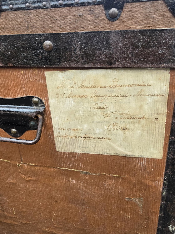 Image 1 of Antique Travel Trunk