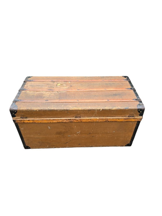 Image 1 of Antique Travel Trunk