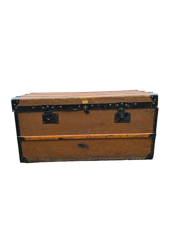 Image 1 of Antique Travel Trunk