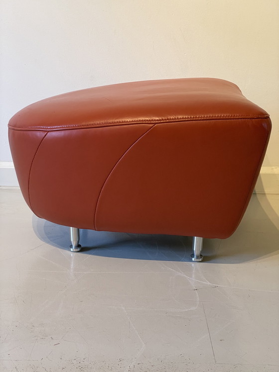 Image 1 of Rolf Benz Armchairs With Hocker