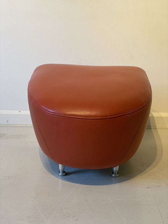 Image 1 of Rolf Benz Armchairs With Hocker