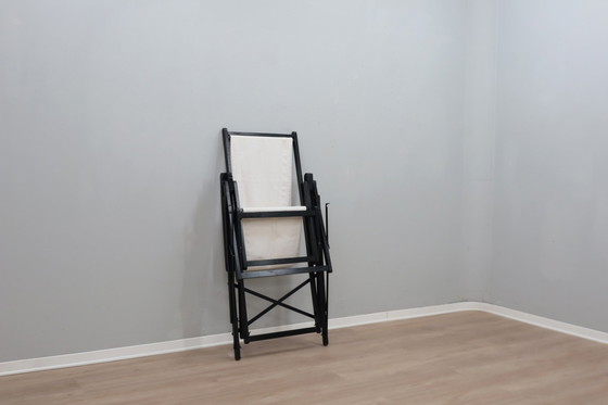 Image 1 of Vintage Italian Design Folding Deck Chair 1970S
