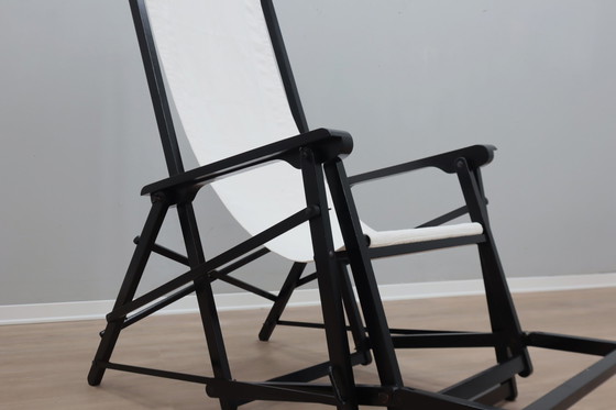 Image 1 of Vintage Italian Design Folding Deck Chair 1970S
